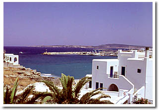 Sea view in front of Adonis Hotel